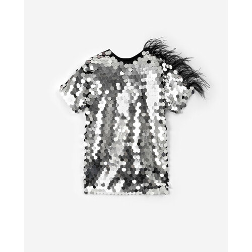 фото Платье gulliver, размер 158, серый