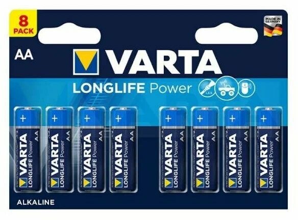 Батарейка Varta Long Life (AA, 8 шт.) (04906121418)