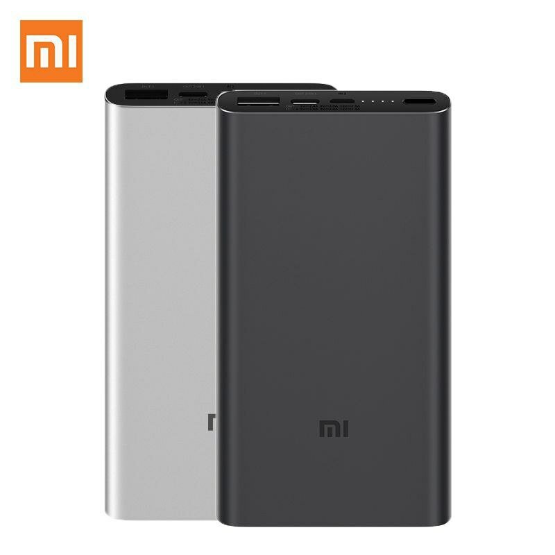 Аккумулятор Xiaomi Mi Power Bank 3 10000 mAh PLM13ZM, черный CN Version