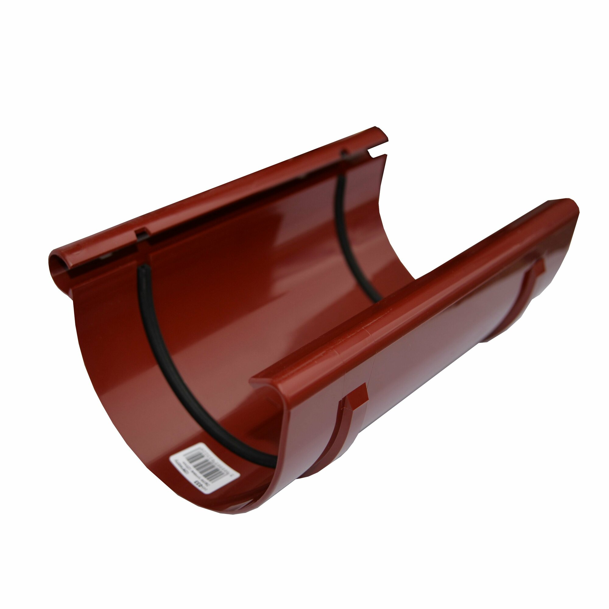 фото Муфта желоба 125 мм красная BRYZA 62-033