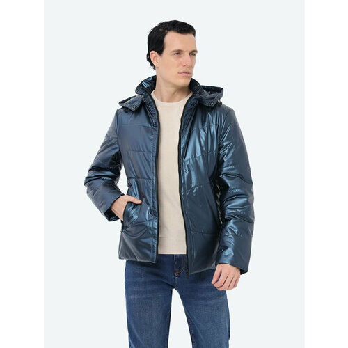 Куртка VITACCI, размер 48, синий джинсовая куртка vitacci размер 48 50 l синий