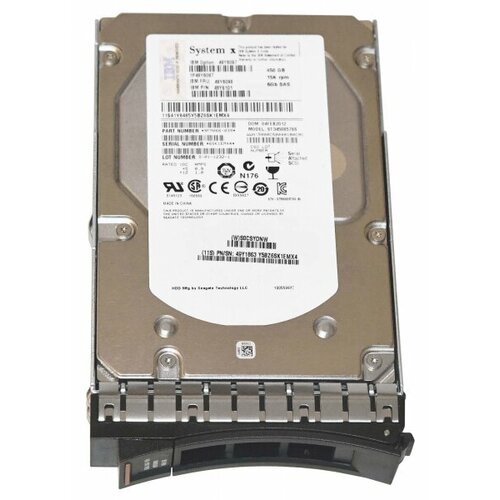 Жесткий диск IBM 49Y6098 450Gb 15000 SAS 35 HDD 2066000₽