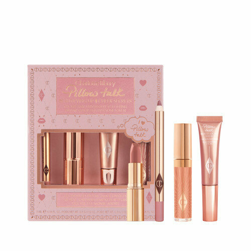 набор кремовых теней charlotte tilbury pillow talk eye enhancing beauty secrets kit Charlotte Tilbury Набор Pillow Talk Beautifying Lip and Cheek Secrets