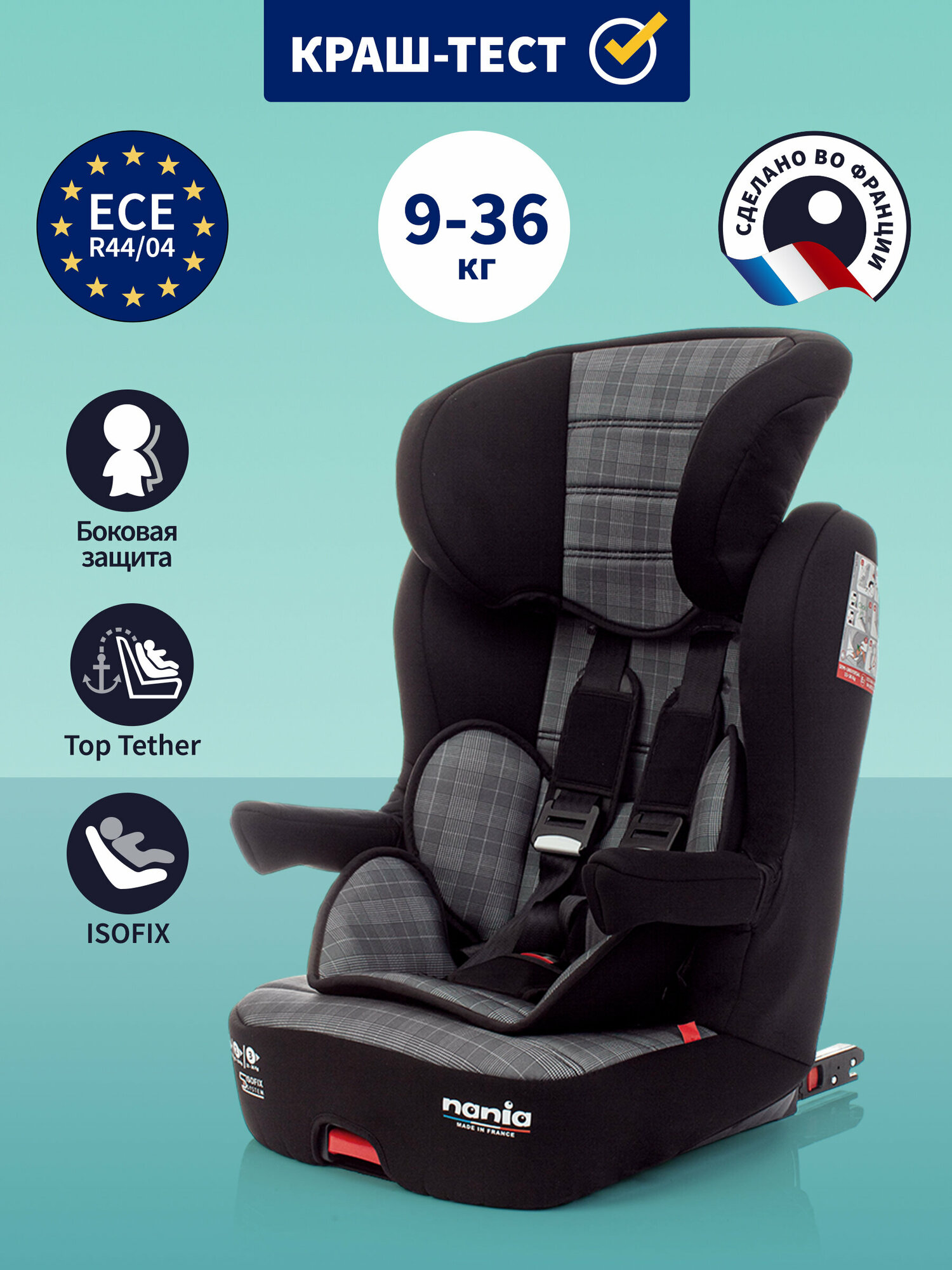 Детское автокресло Nania I-Max Isofix Tech London