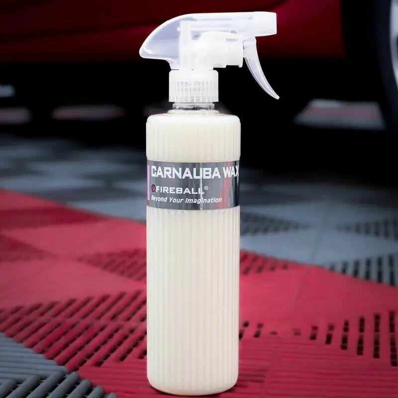 FIREBALL CARNAUBA SPRAY WAX, воск-силант "квик-детейлер", SiO2 с карнаубой, спрей 500 мл — фото 2