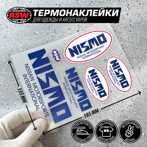 Термонаклейка логотип Nismo