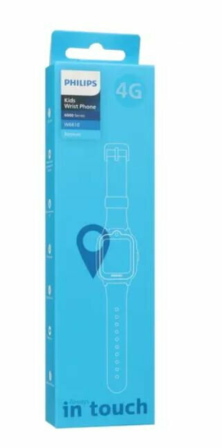 Детские умные часы PHILIPS W6610 серые — фото 4