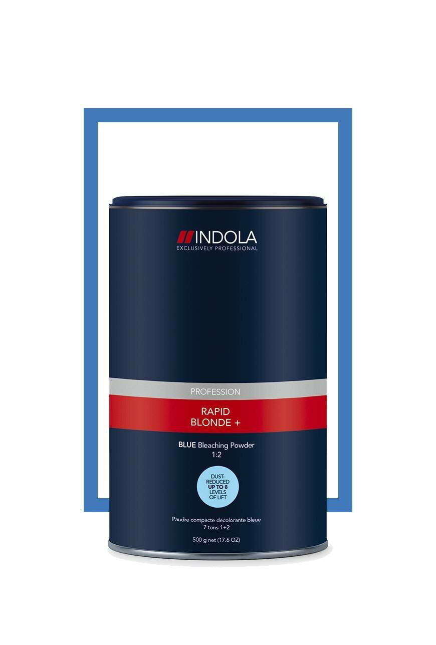 INDOLA Обесцвечивающий порошок белый Rapid Blonde White 450 гр / порошок для волос / Indola супра для осветления волос