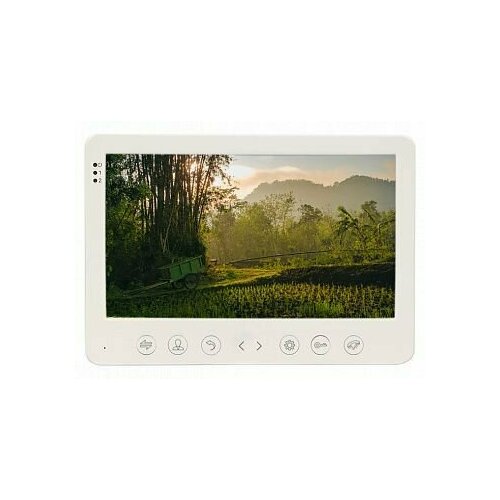 Видеодомофон Aksilium MAF-072 (White) SD (B)