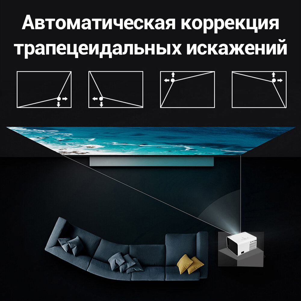 Проектор Lenovo ThinkPlus Air H3S Projector 1080P LED WIFI Глобальная версия, белый — фото 7