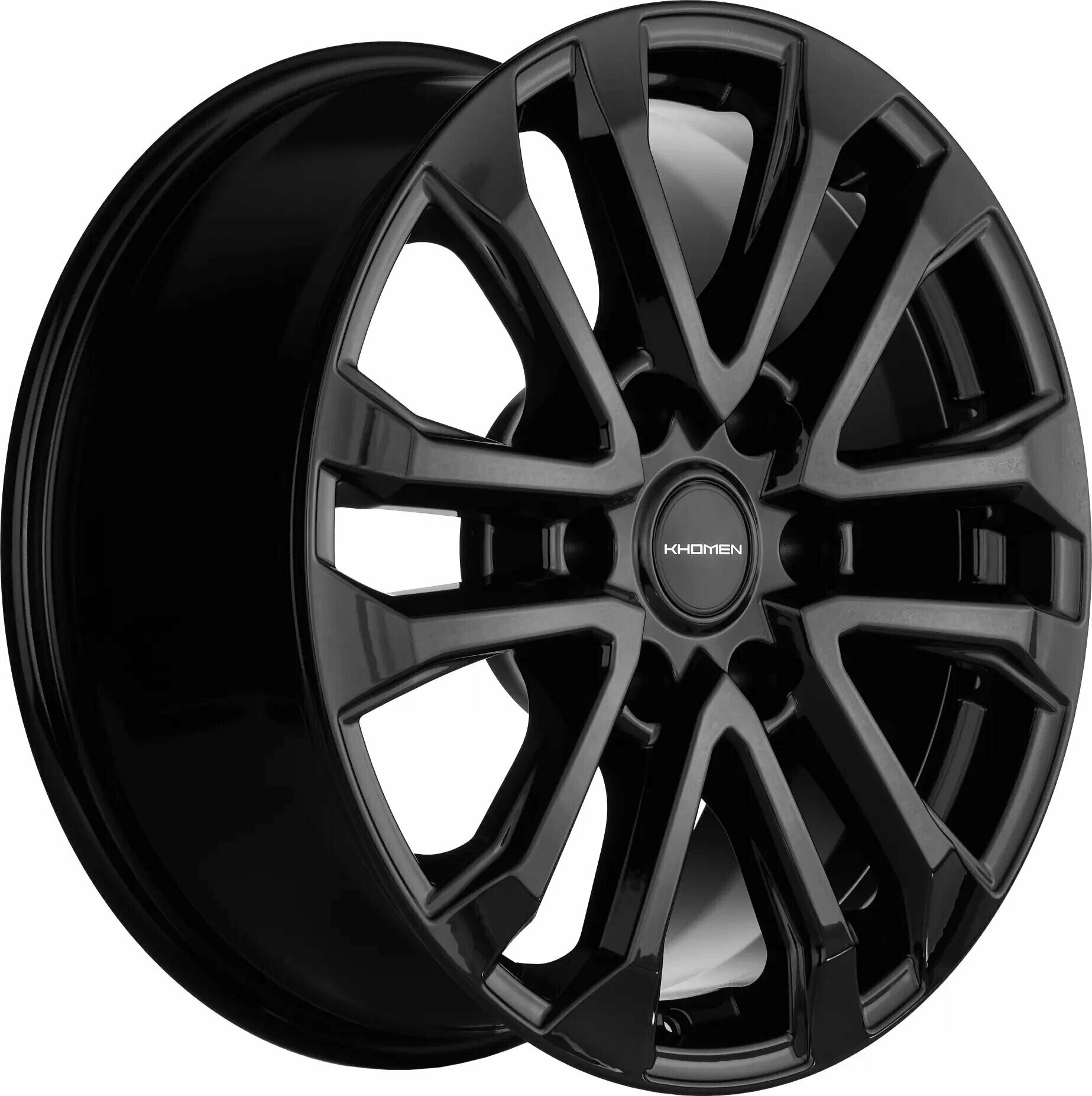 Диски Khomen Wheels KHW1805 18 / 6*139.7 ET30 D106.1 J7.5 Black