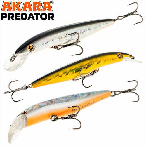 фото Воблер akara predator 125f 21гр. (3/4 oz 5,0 in) a23/59