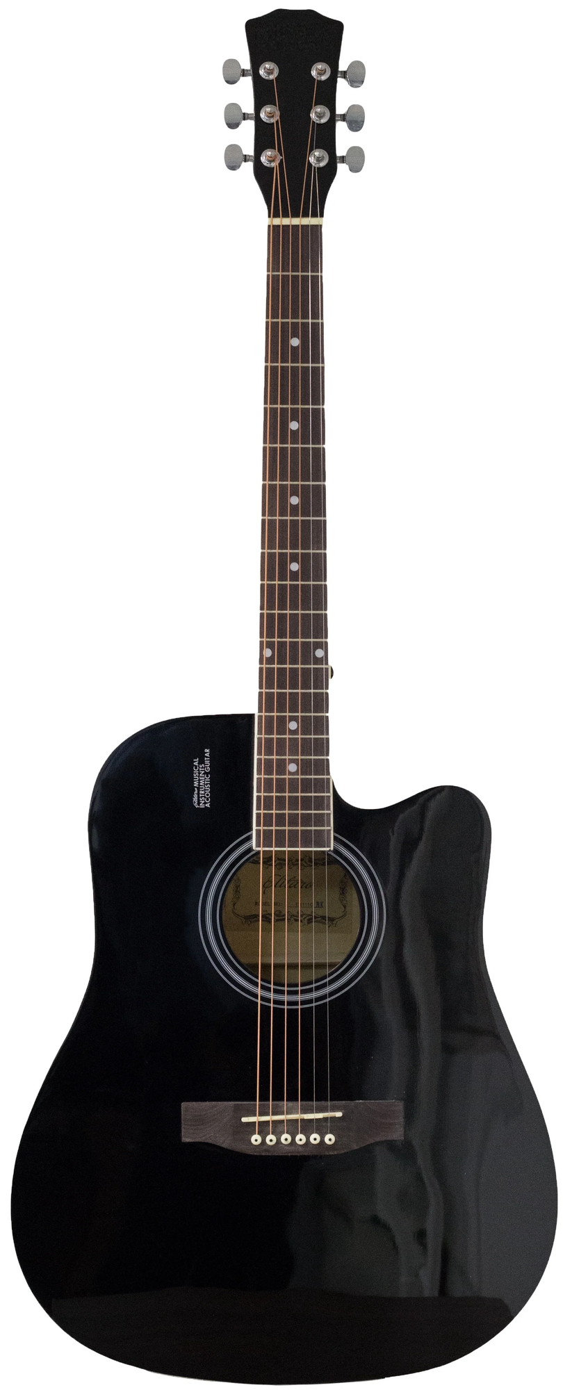 Акустическая гитара Elitaro E4110 BK, 41"дюйм, черная