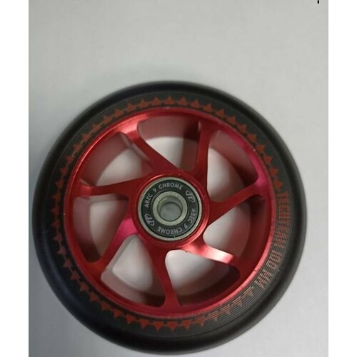 фото Колесо для самоката x-treme 100*24мм 7w, black techteam