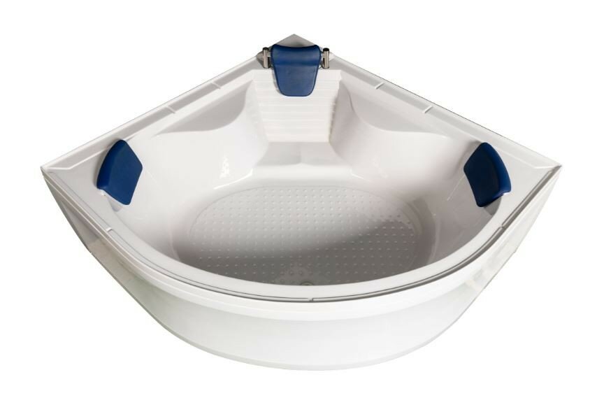 фото Ванна акриловая River WEMOR 150/150/55 C Полукруг Белая 150*150*55.