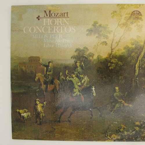 Виниловая пластинка Mozart Milo Petr Либор Главачек - Конц v a czech horn concertos concertos fiala pokorny rosetti naxos cd deu компакт диск 1шт