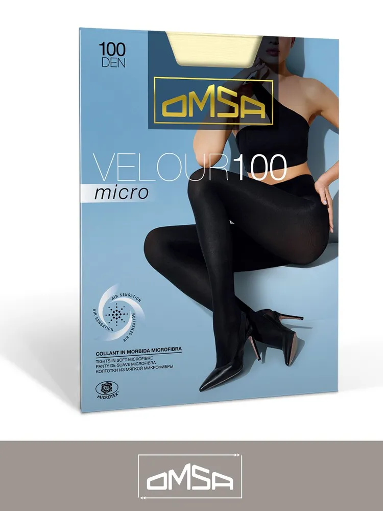 OMSA) VELOUR 100 micro (avorio, 3/M)