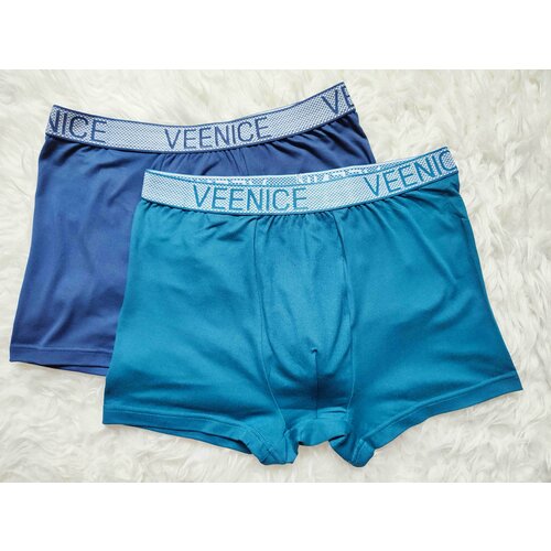 фото Трусы veenice, размер 3xl (50-52), синий, бирюзовый