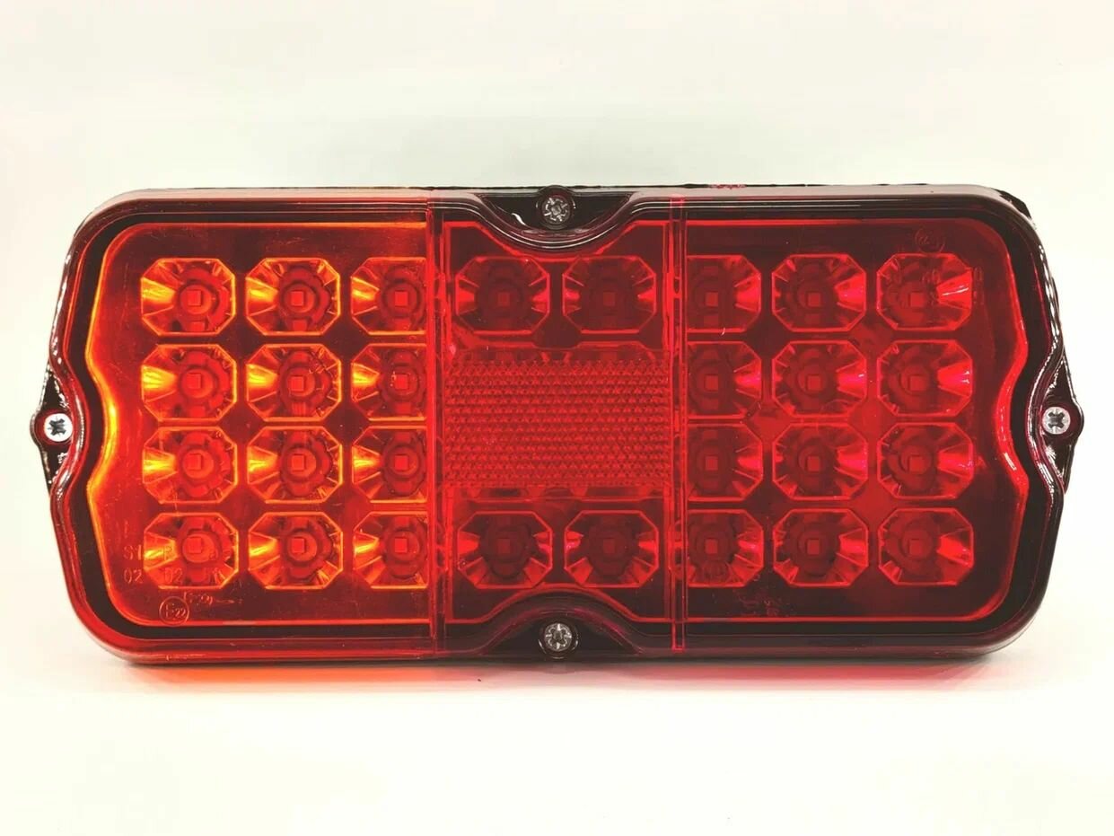 Задний светодиодный фонарь УАЗ ГАЗ прицепы 12В красно-желтый 1132.3716-32 LED