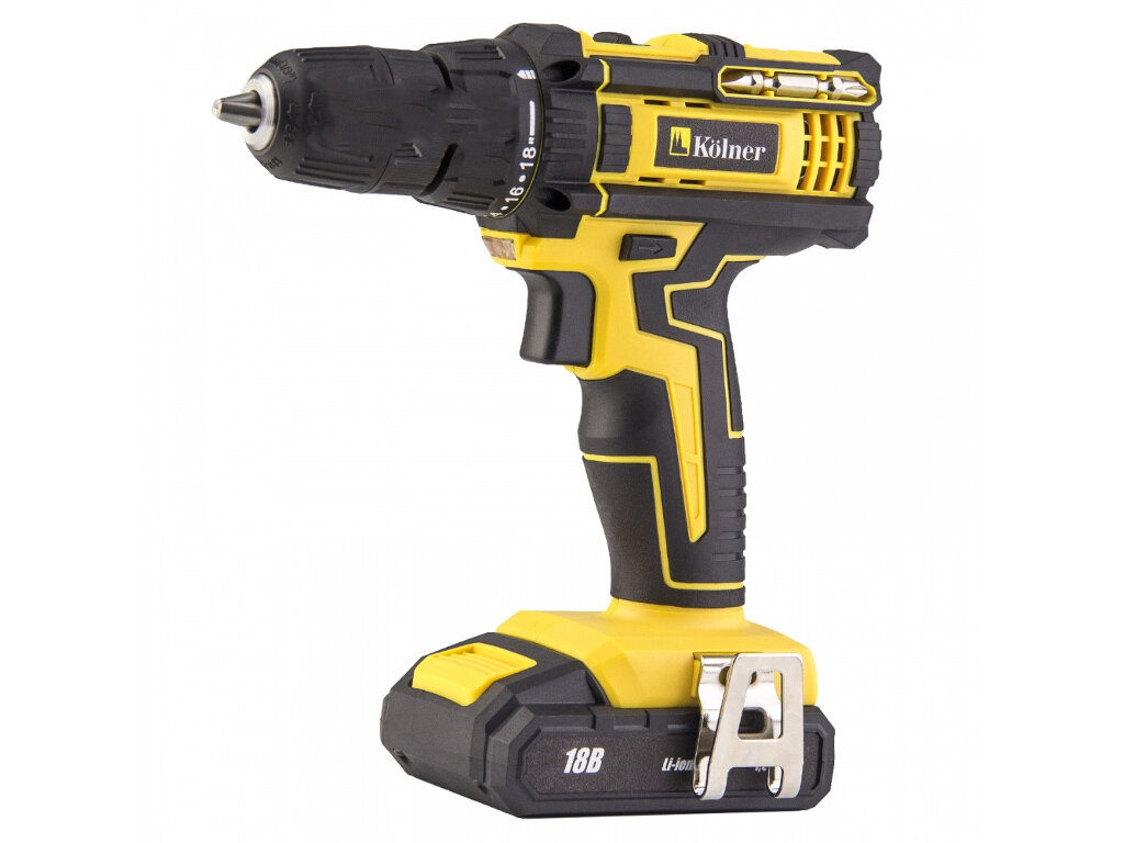 фото Аккумуляторный шуруповерт Kolner KCD 18/2L