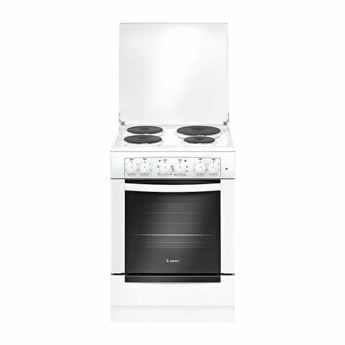 Gefest Плита Gefest ЭП Н Д 6140-01 электрическая 4 конфорки 55 л эмаль гриль белая 3536200₽