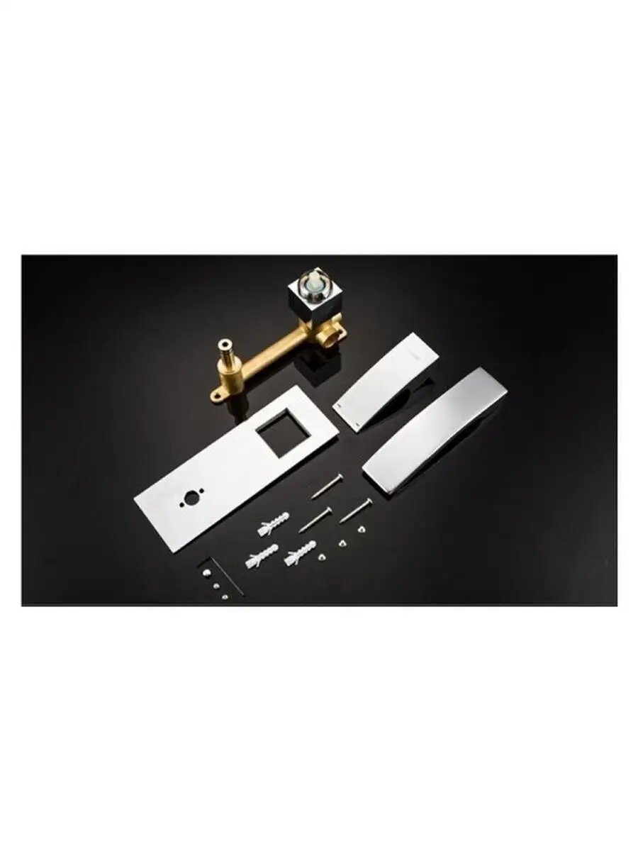 Смеситель для раковины встраиваемый Gappo G1007-2 латунь, хром — фото 1