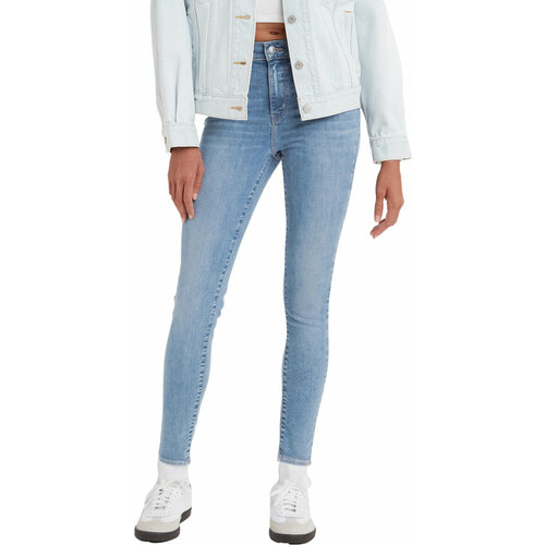 фото Джинсы скинни levi's, размер 26/28, голубой