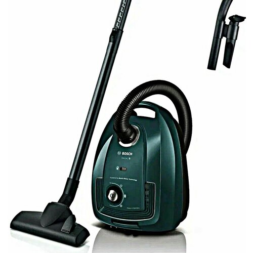 Пылесос Bosch Serie 4 BGL38WBU3H с мешком для пыли 1700 W 7 метров шнура 4 литра цвет изумруд 19150₽