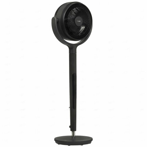 Вентилятор напольный 24 Вт скоростей - 12 шт пульт ДУ черный TechFurn 1 шт 16590₽