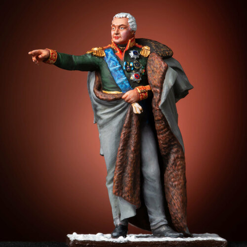 Оловянная миниатюра Генерал-фельдмаршал Кутузов Михаил Илларионович