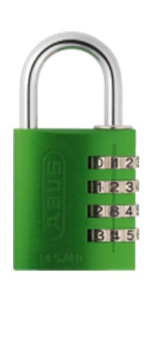 Навесной кодовый замок Abus 724/40 green