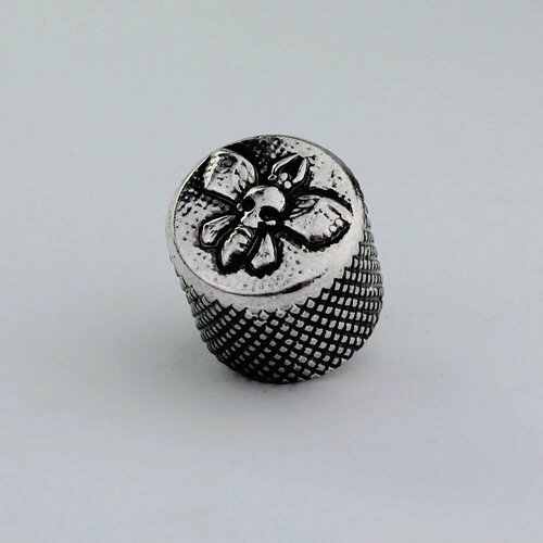 Ручка потенциометра GUYKER 6мм, Серебряный