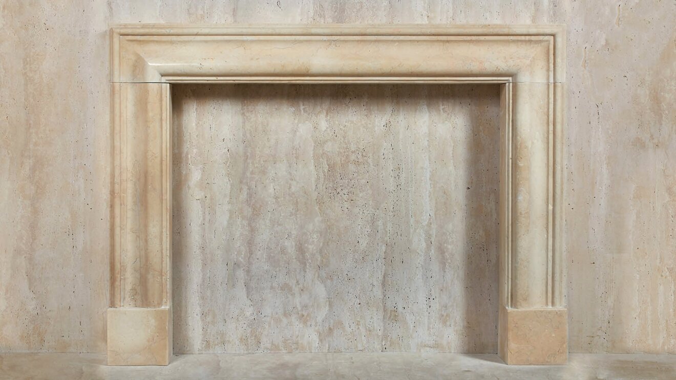 Каминный портал из натурального камня мрамора Lani M3 474114103