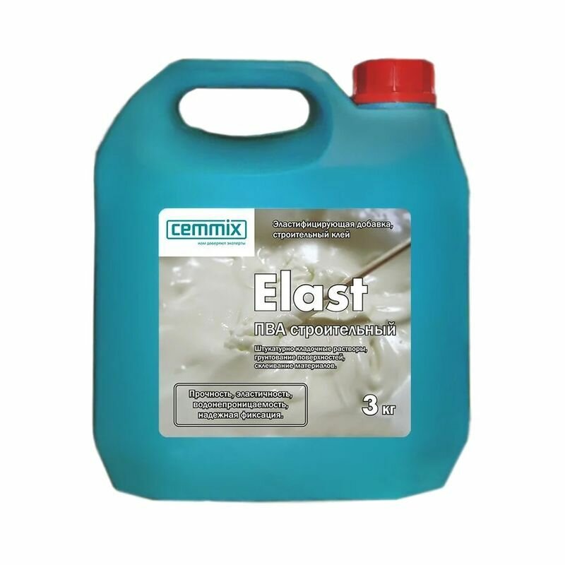 Клей ПВА Elast 3 кг