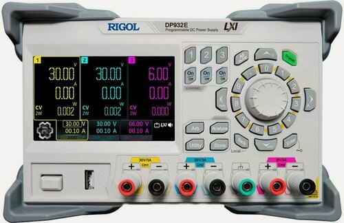 Изображение товара RIGOL DP932E источник питания программируемый , 3 канала, макс. напряжение 30В, Госреестр СИ