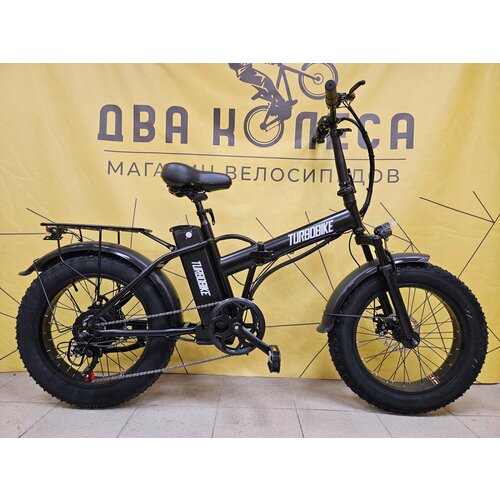 Электровелосипед 800 W 4820 складной черный фэтбайк новая модель 69400₽