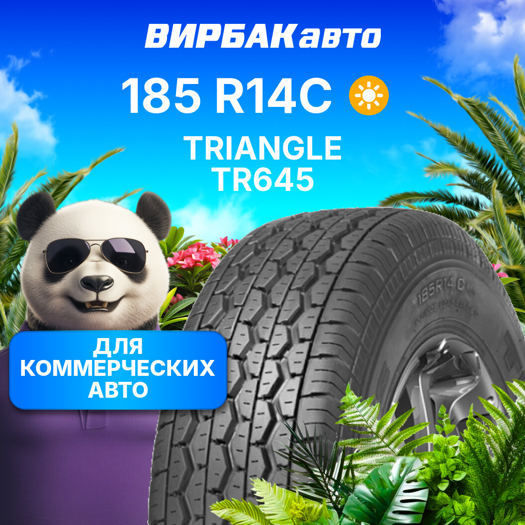 Летние шины TRIANGLE TR645 185R14C 102/100S