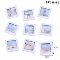 Набор декора для кукольного дома GJCUTE 4 шт. деревянный 1:12, 9Pcs
