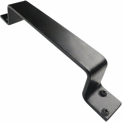 Ручка-скоба Лофт1 рукоятка 140 мм цвет черный матовый толщина металла 4мм 1032₽
