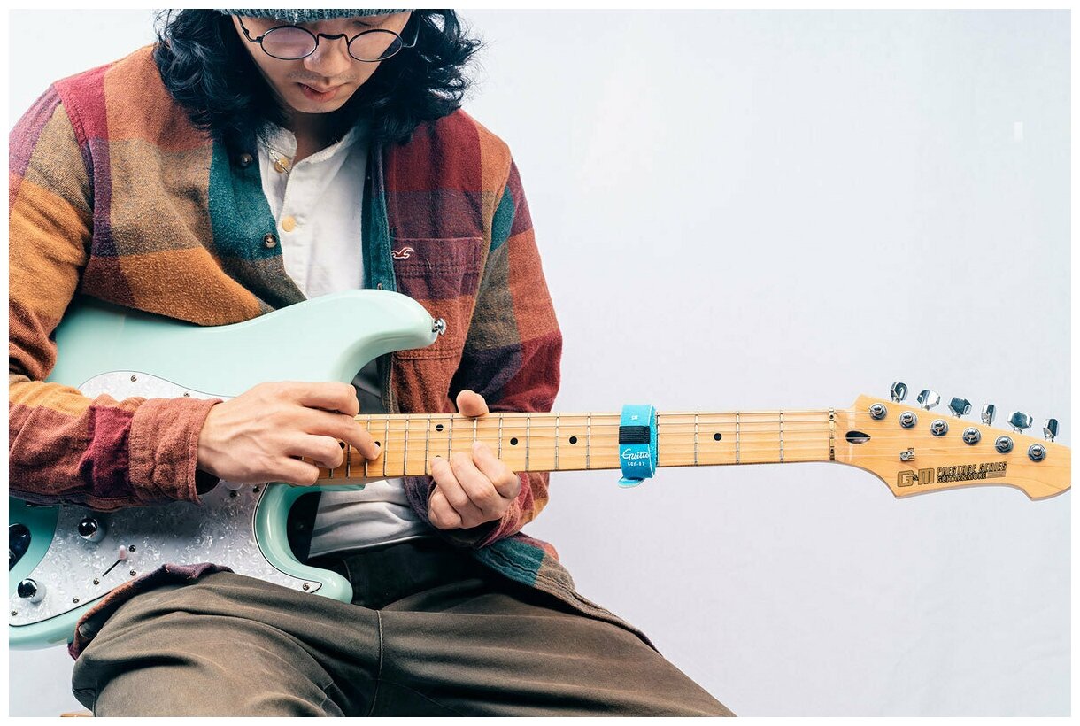 Демпфер Guitto GGF-02, для гитары, средний размер, нановолокно — фото 1