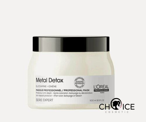 Изображение товара L'Oreal Professionnel Metal Detox Маска для восстановления окрашенных волос 500 мл