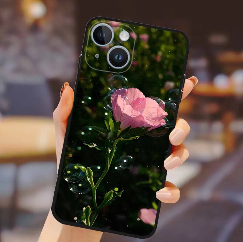 Чехол для телефона iPhone 16 Pro 14 Plus 15 Pro Max 16e Fundas с рисунками 16, For iPhone 14 pro