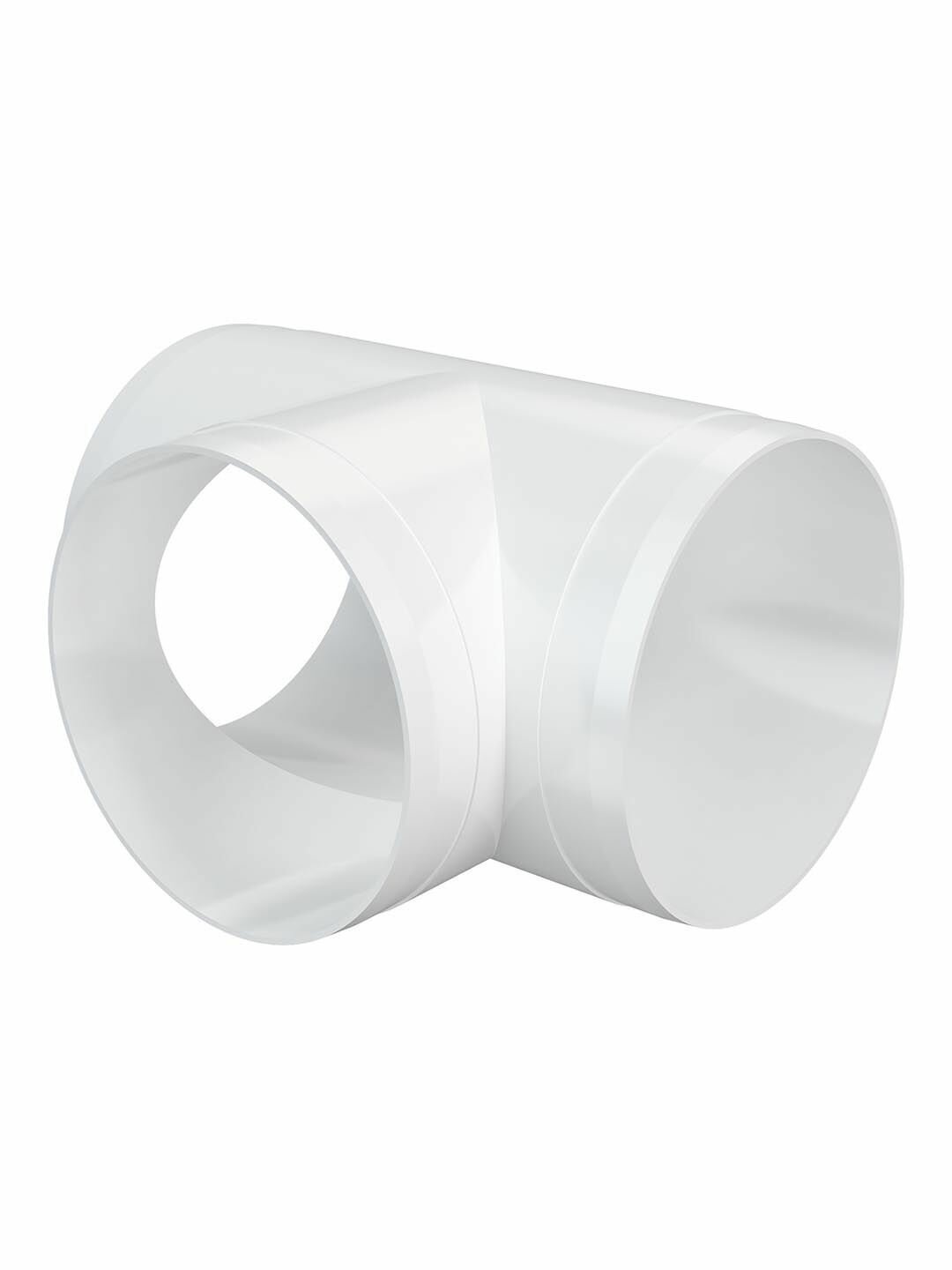 Тройник ТП D150 пластик ERA для организации сложных систем вентиляции