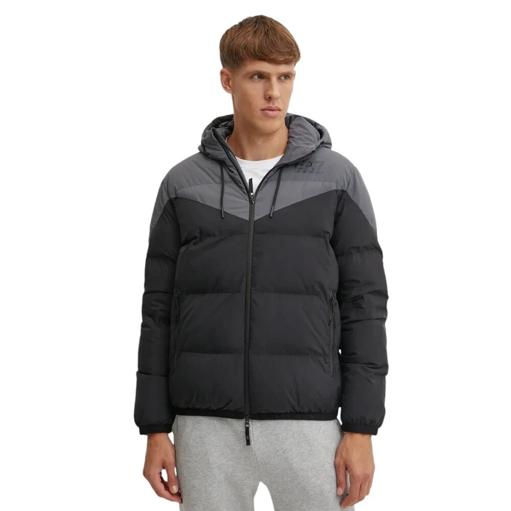 Куртка EA7 EMPORIO ARMANI, размер XL, черный