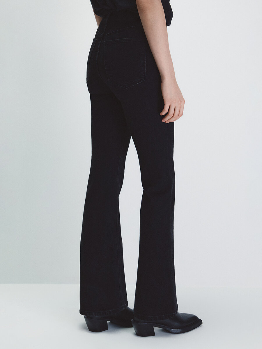 Джинсы клеш Befree, размер L/170, черный — фото 1