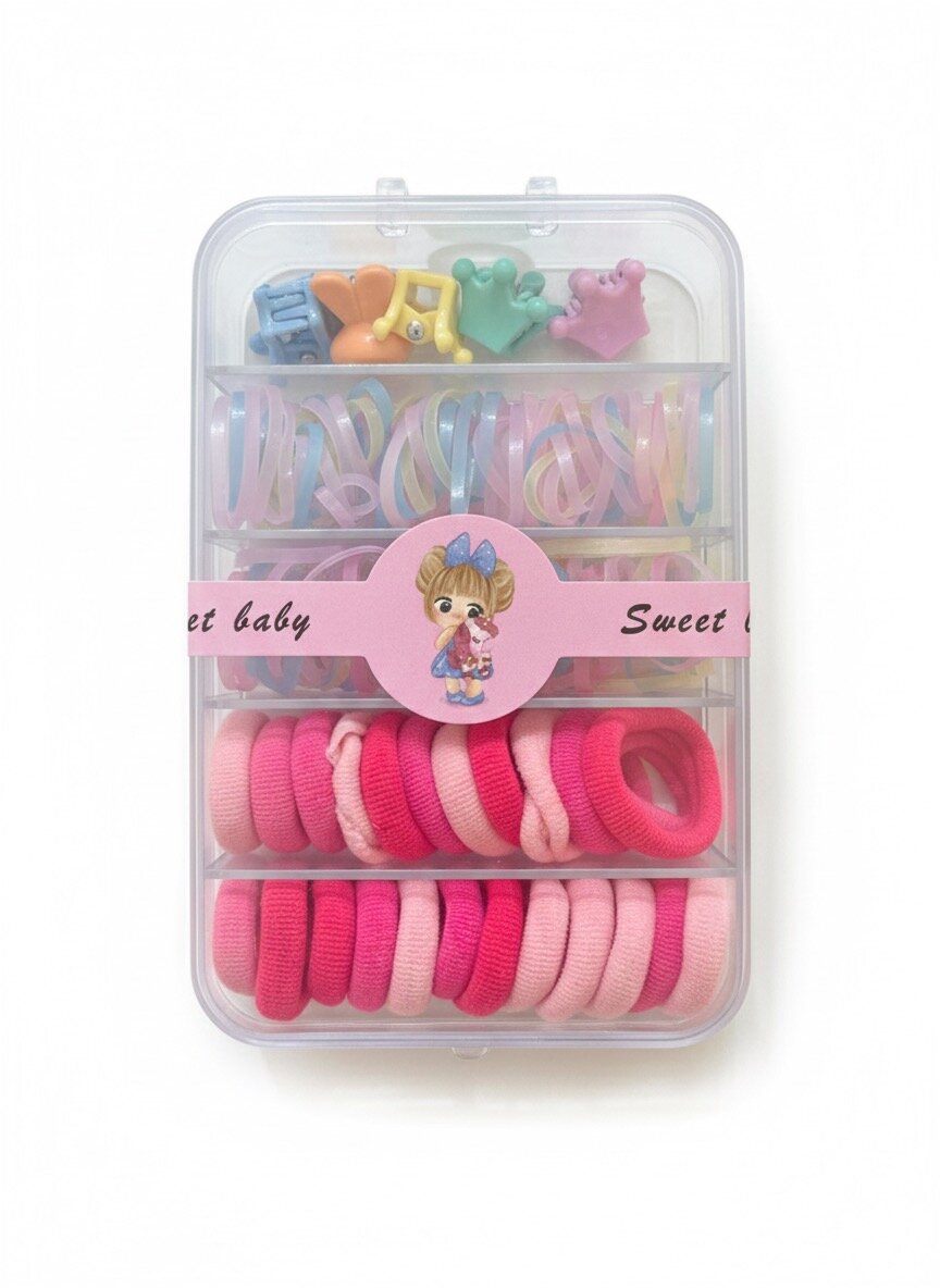 Набор аксессуаров для девочек , 4 в 1, органайзер
