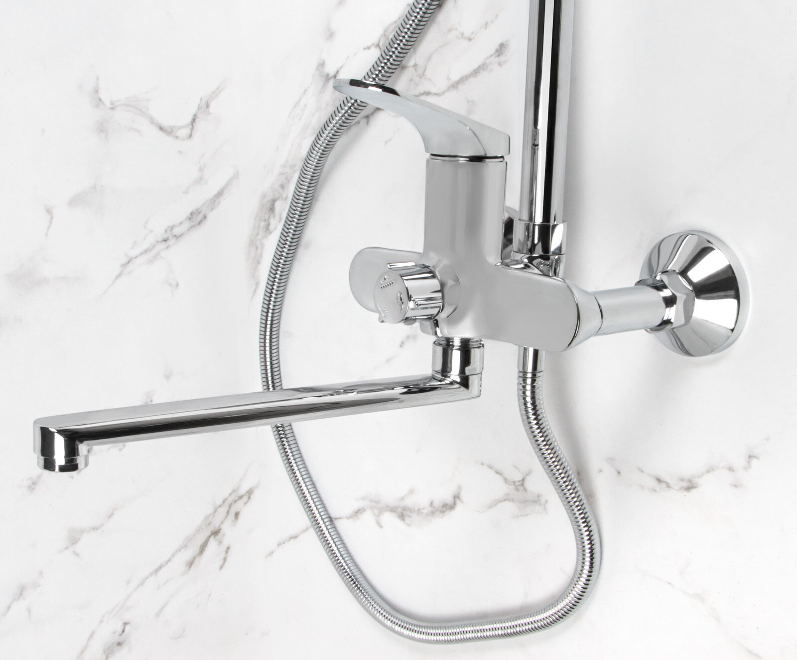 Душевая система с тропическим душем и смесителем ECONOCE 760 (EC0765) — фото 1