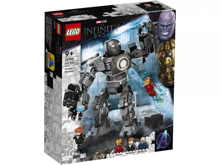 Конструктор Lego Super Heroes Железный человек: схватка с Железным Торговцем, 76190