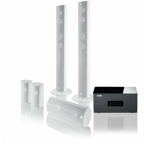 Комплект домашнего кинотеатра Canton Smart Cinema CD 5.0 white high gloss