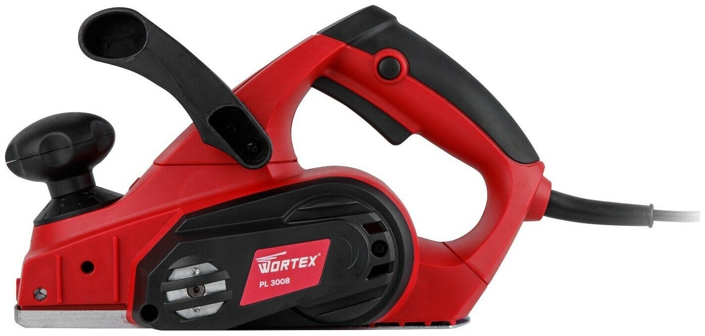 Электрорубанок сетевой 810 Вт 16500 об/мин WORTEX PL 3008 (0330059) — фото 1